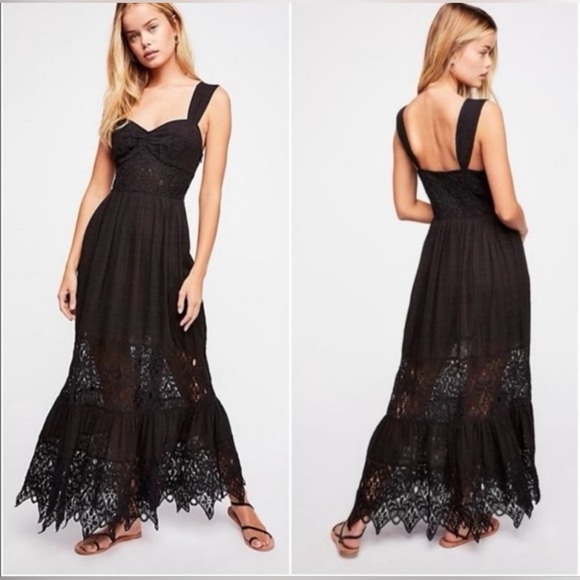 Free People Dresses & Skirts - Free People Caught Your Eye Maxi Dress